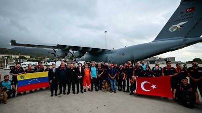 Türk arama kurtarma ekipleri Venezuela'da çalışmalara başladı