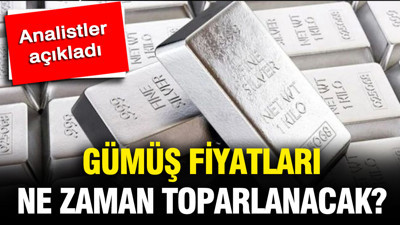 Analistler gümüş fiyatlarında toparlanmanın ne zaman başlayacağını açıkladı