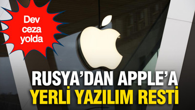 Rusya'dan Apple'a yerli yazılım resti