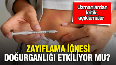 Zayıflama iğnesi doğurganlığı etkiliyor mu? Uzmanlardan kritik açıklamalar