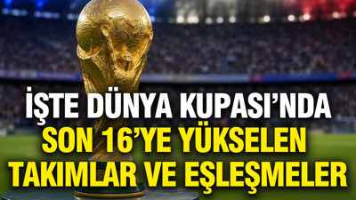 2026 Dünya Kupası'nda tur atlayan takımlar ve Son 16 eşleşmeleri