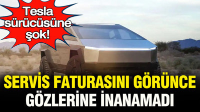 Tesla sürücüsüne şok: 1 yılda 160 bin kilometre yaptı, servis faturasını görünce inanamadı