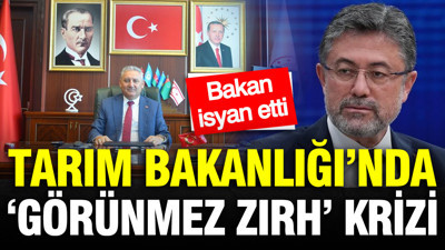 Tarım Bakanlığı’nda ‘Görünmez zırh’ krizi: Bakan isyan etti