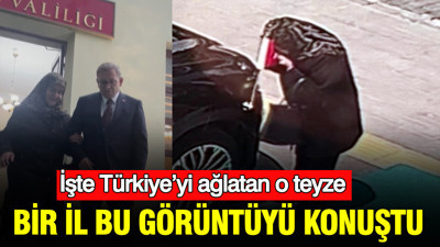 Bir il bu görüntüyü konuştu: İşte Türkiye’yi ağlatan o teyze