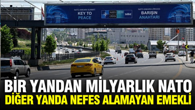 Bir yandan milyarlık harcamalar, diğer yanda nefes alamayan emekli