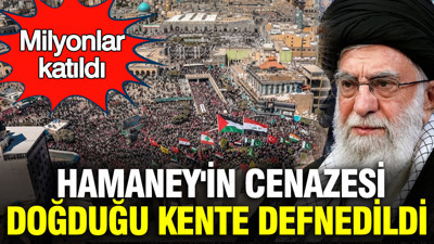 Hamaney'in cenazesi doğduğu kente defnedildi