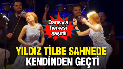 Yıldız Tilbe sahnede kendinden geçti: Dansıyla herkesi şaşırttı