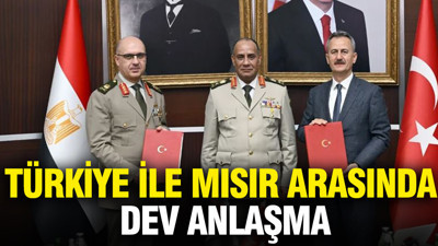 Türkiye ile Mısır arasında dev anlaşma