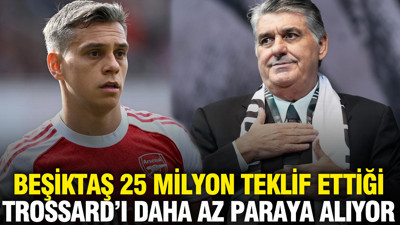 Beşiktaş 25 milyon teklif ettiği Trossard'ı daha az paraya alıyor