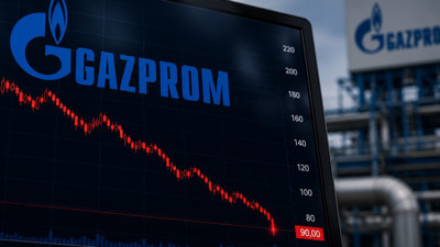Gazprom hisseleri 17 yılın dibinde