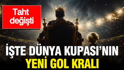 Taht değişti: İşte Dünya Kupası’nın yeni gol kralı