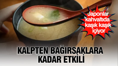 Kalpten bağırsaklara kadar etkili: Japonlar kahvaltıda kaşık kaşık içiyor