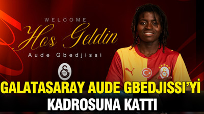 Galatasaray, Aude Gbedjissi’yi kadrosuna kattı