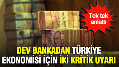Morgan Stanley'den Türkiye ekonomisi için 2 kritik uyarı: Tek tek anlattı