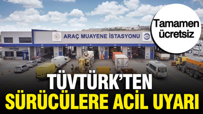 TÜVTÜRK'ten araç sahiplerine uyarı: Ödeme talebine kanmayın