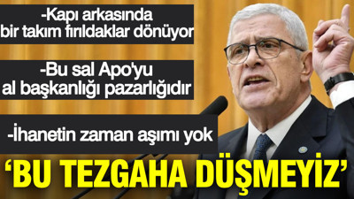 Müsavat Dervişoğlu: Bu sal Apo'yu al başkanlığı pazarlığıdır