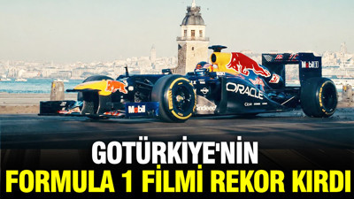 GoTürkiye'nin Formula 1 filmi rekor kırdı: 64 milyondan fazla izlendi