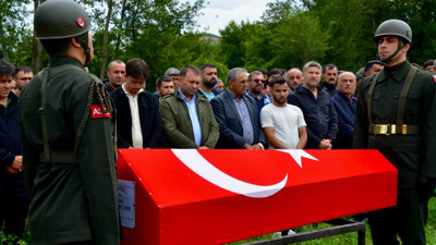 Kastamonu'dan acı veda: Askeri törenle son yolculuğuna uğurlandı