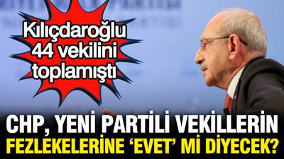 Kılıçdaroğlu 44 vekilini toplamıştı: Dokunulmazlık dosyalarında karar belli oldu