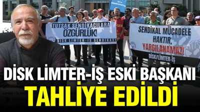 DİSK Limter-İş önceki Genel Başkanı Kanber Saygılı tahliye edildi