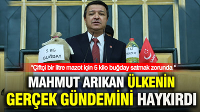 Yeni Yol TBMM’de ülkenin gerçek gündemini haykırdı: Çiftçi bir litre mazot için 5 kilo buğday satmak zorunda