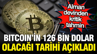 Alman devi Coindex Bitcoin'in 126 bin dolar olacağı tarihi açıkladı