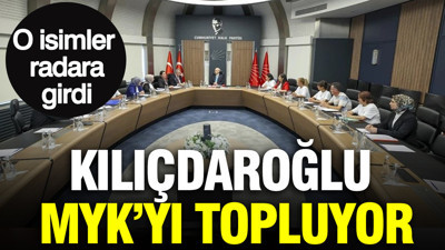 Kılıçdaroğlu MYK'yı topluyor: Böke ve Çiftçi disipline mi sevk edilecek?