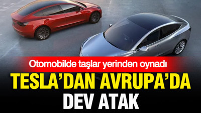 Otomobil pazarında taşlar yerinden oynadı: Tesla’dan Avrupa’da dev atak