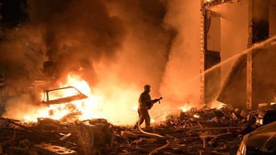 Kiev’e Füze ve SİHA yağmuru gece saldırısı: Ölü sayısı 14’e yükseldi