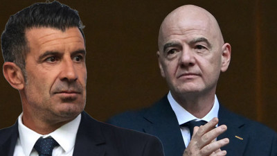 Luis Figo Infantino'nun istifasını istedi: FIFA Başkanı'na çok sert sözler