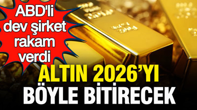 ABD’li dev şirket Gabelli altında rakam verdi: Altının 2026’yı nasıl bitireceği belli oldu