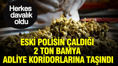 Konya'da eski polisten çalıntı bamya operasyonu: Çalanda alanda herkes davalık oldu