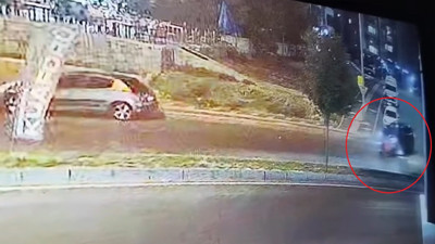 Ters yön, korku dolu anlar: Diyarbakır’da motorkurye ölüm ile burun buruna geldi