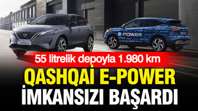 55 litrelik depoyla 1.980 km: Qashqai e-POWER imkansızı başardı, rekor kırdı