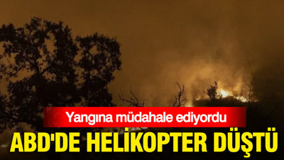 ABD'de helikopter düştü