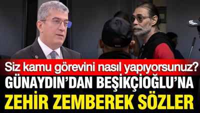 Erdal Beşikçioğlu'na zehir zemberek sözler: Siz kamu görevini nasıl yapıyorsunuz acaba?