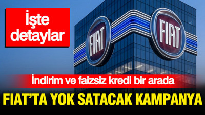 FIAT'ta yok satacak kampanya: İndirim ve faizsiz kredi bir arada