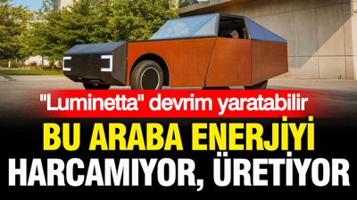 Luminetta devrim yaratabilir: Bu araba enerjiyi harcamıyor, üretiyor
