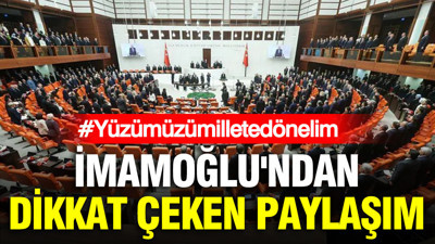 Dilek İmamoğlu'ndan çerçeve yasa ile ilgili dikkat çeken paylaşım