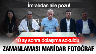 Öcalan’ın ailesi ile çektirdiği fotoğrafı paylaşıldı: Zamanlaması dikkat çekti