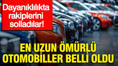 Dayanıklılıkta rakiplerini solladılar: En uzun ömürlü otomobiller belli oldu