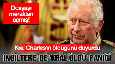 İngiltere'de 'Kral öldü'paniği: Radyo istasyonu yanlışlıkla Kral Charles'ın öldüğünü duyurdu
