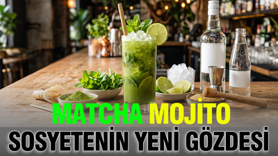 Matcha Mojito: Ünlüler bu kokteyl için çıldırıyor... Evde matcha mojito nasıl yapılır?