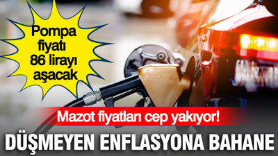 Mazot fiyatlarına yeni zam dalgası cep yakıyor: 'Düşmeyen enflasyon için yeni bahane hazır'
