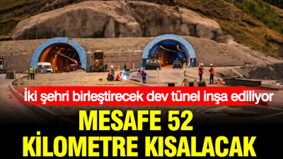 Erzurum-Rize arası 52 kilometre kısalıyor: Dev tünelde çalışmalar hızlandı