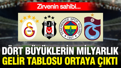 Dört büyüklerin milyarlık gelir tablosu ortaya çıktı: Zirvenin sahibi...