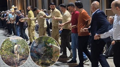 Zorlu görevin ardından çifte sevinç: Orman ekipleri düğünü coşturdu