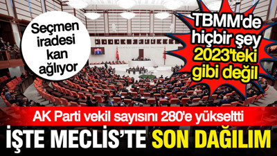 TBMM'de artık hiçbir şey 2023'teki gibi değil: Dengeler sil baştan değişti