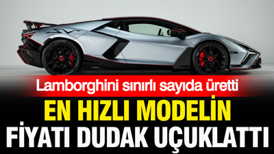 Lamborghini sınırlı sayıda üretti: En hızlı modelin fiyatı dudak uçuklattı