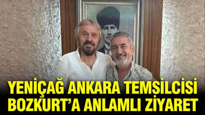 Karadeniz TV’nin sahibi Zihni Cinan’dan YENİÇAĞ Ankara Temsilcisi Bozkurt'a ziyaret